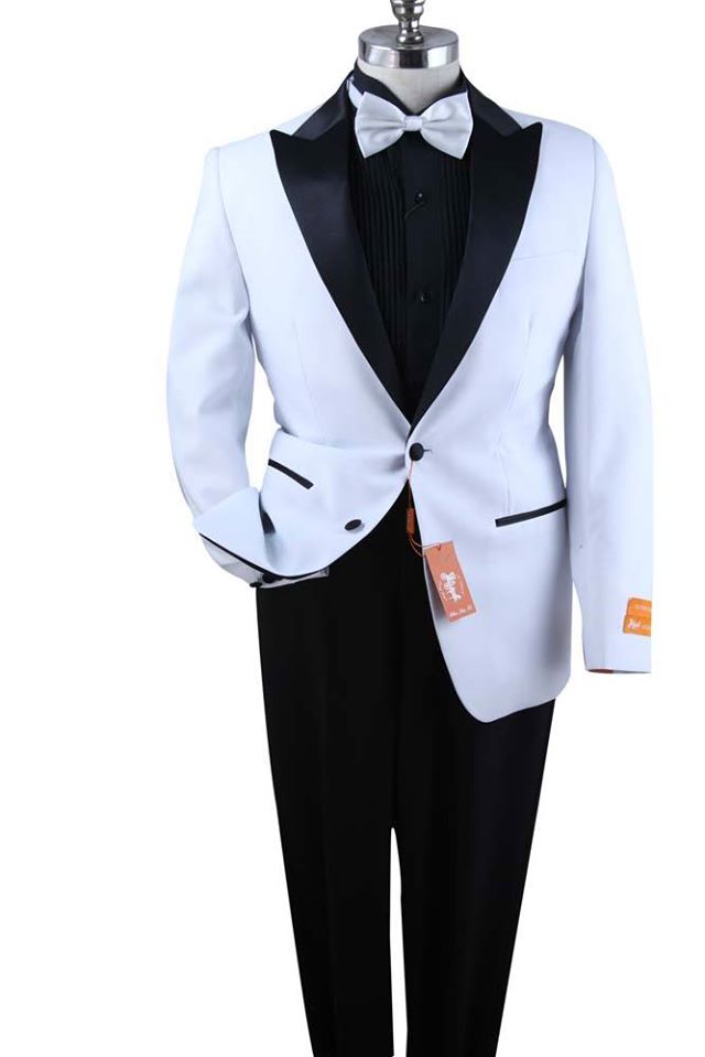 2 Pcs. Tuxedo Slim Fit Two-tone Suits
