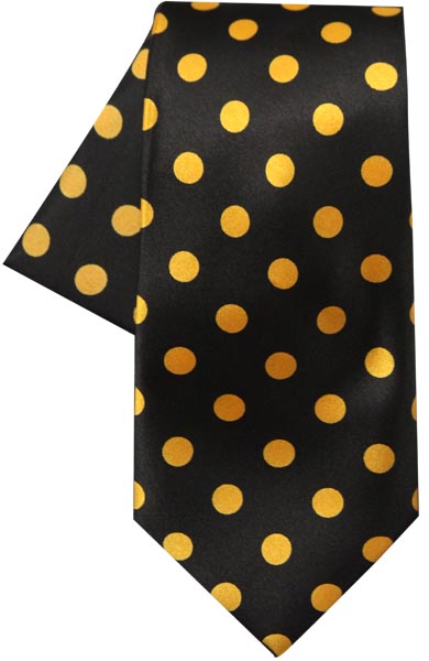 Polka-Dot Neck Ties w/Hanky