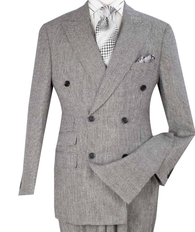 Double Breasted Wool Suits